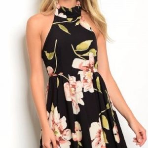 Floral maxi dress